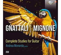 Gnattali & Mignone – Intégrale des études pour guitare – CD – Edel
