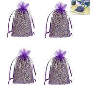 GNAUMORE Armoire Lavande Fleurs,Sachet de Lavande,Tiroirs Lavande Naturelle,Lavande Parfumée Sac,Sommeil Lavande Sac,Lavande Naturelle Le Sachet,Convient pour Vermifuge dans L'armoire(40g)