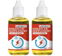 GNAUMORE Plant Nutrients,Stimulateur de Racines de Plantes,Solution Nutritive pour Racines de Plantes,Activateur de Racines pour Boutures,Stimulateur de Racines pour Plantes et Fleurs 50ML*2PC