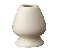GNAUMORE Rangement pour Fouet Chasen,Support de Fouet à Matcha en Céramique,Accessoires de Service à Thé en Céramique,Porte-Fouet en Céramique,Matcha Ceremonie Accessoire,Blanc