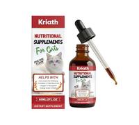 GNAUMORE Suppléments nutritionnels pour Chats Gouttes，3pc，Soutien immunitaire pour Chat,éternuements, Nez Qui coule, Froid, Fonction oculaire，Antibiotiques naturels pour Chats，60ml*3