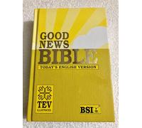 GNB (Good News Bible) Today's English Version Hb (yellow) Compact 2024 Illustrated Contains Old and Testament BSI