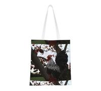 Gnbmvcc Backyard Chickens Sac à provisions réutilisable en toile 38,1 x 40,6 cm