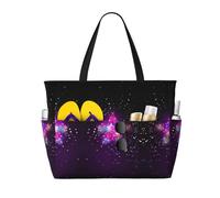 Gnbmvcc Color Stars Sac de plage surdimensionné pour femme Fermeture Éclair Sac à main pour femme Voyage shopping Piscine