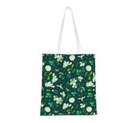 Gnbmvcc Grass And Dove Sac à provisions réutilisable en toile 38,1 x 40,6 cm