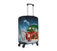 Gnbmvcc La valise Elfs House Travel Business Travel est adaptée aux valises de 45,7 à 81,3 cm., blanc, M