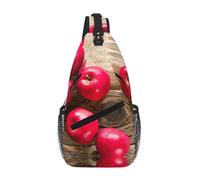 Gnbmvcc Sac de poitrine en bois pour homme, sac à bandoulière résistant à l'eau, sac à bandoulière pour coureur, randonnée, cyclisme, voyage