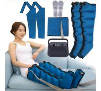 GNbow 6 Cavité Masseur ÉLectrique Compression d'air, Appareil Pressothérapie Drainage Lymphatique, Pressothérapie Lymphatique, Le Soulagement de La Douleur et la Relaxation