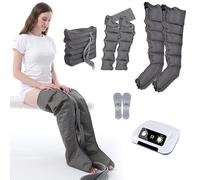 GNbow Bottes de Pressothérapie 6 Cavités, Drainage Lymphatique Jambes, Pressothérapie Jambes, 6 Cavités Circulation Sanguine Jambes, Bras, Taille pour Soulager Douleur
