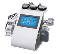 GNbow Cavitation 40K Machine de Beauté à Ultrasons, Appareil De Tonification du Corps, Appareil Professionnel De Remodelage du Corps pour Le Ventre La Taille Les Jambes (9 en 1)
