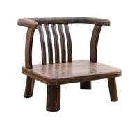 GNbow Floor Chair with Back Support, Japanese Wood Tatami Chair