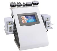 GNbow Machine De Cavitation Ultrasonique sous Vide, Machine de cavitation 6 en 1, Appareil De Beauté Anti-Cellulite pour Sculpter Le Corps Et Le Visage, Máquina de Belleza