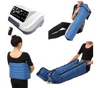 GNbow Masseur de Compression d'air électrique à 6 Cavités, Pressothérapie Jambes, Appareil Circulation Sanguine Jambes, Le Soulagement de La Douleur et la Relaxation