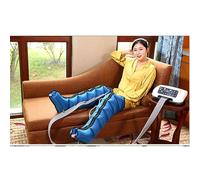 GNbow Masseur de Compression d'air électrique à 6 Cavités, Pressothérapie Jambes, Appareil Circulation Sanguine Jambes, Le Soulagement de La Douleur et la Relaxation
