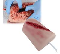 GNbow Modèle de Simulation de Plaie Traumatique, Simulateur de Tâches de Pansement de Plaies avec Conception Portable, Réutilisable, Kit d'entraînement en Compression des Plaies et en Garrot