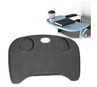 GNbow Plateau Amovible pour Fauteuil Roulant, Table Amovible pour Fauteuil Roulant avec Porte-Gobelet, Plateau en Plastique pour Fauteuil Roulant pour écrire, Lire et Manger