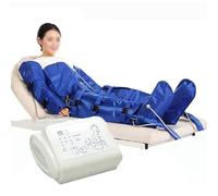 GNbow Pressothérapie Appareil Massage, Machine de Pressothérapie à Compression Séquentielle 16 Sacs Gonflables, Aide à la Circulation Sanguine, Relaxation Musculaire