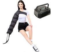 GNbow Pressothérapie Jambes, Compression d'air Électrique À 6 Cavités, Appareil Pressothérapie Drainage lymphatique, Appareil de Massage Compression d'air, Massage Et Relaxation