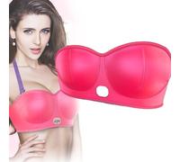 GNbow Soutien-Gorge Rehausseur de Poitrine Vibrant électrique, Grossissement du Sein par USB, 3 Niveaux de Chauffage, Agrandissement et Soin des Seins Anti-affaissement
