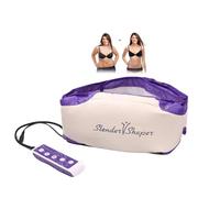 GNbow Vibrant Amincissant La Ceinture, Ceinture de tonification Abdominale, Ceinture Amincissante électrique par Vibration, Ceinture De Massage pour Abdomen épaule Fesses