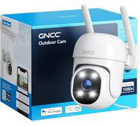 GNCC GK2 Caméra Extérieure PTZ 360°Détection Mouvement