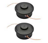 GnDaYoug Lot de 2 têtes de débroussailleuse 25-2 - Compatible avec Stihl FS55, FS56, FS70, FS80, FS90, FS110, FS120, FS130 et plus - Remplace OEM 4002 710 2108 & 2191 - Comprend 10 mm x 1,0 mm Boulon