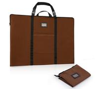 GNEGNI LIFE Porte-documents d'artiste A1 - 61 x 91,4 cm - Avec bandoulière et poignée de transport - Imperméable - Pour œuvres d'art, croquis, dessins, peintures, affiches, photographie, café, Sac à