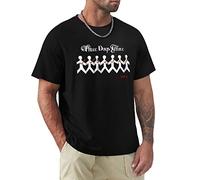 GNHFNM Three Days Grace Shirt T-shirt à manches courtes et col rond pour homme Décontracté Été Vintage Tops, Comme indiqué sur la photo, 3XL