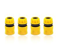 GNHG 4 Pièces Extension rapide du tuyau, raccord tuyau d'arrosage, embout tuyau arrosage, kit de réparation de tuyau d'arrosage, pour un raccordement facile et rapide ou un tuyau de