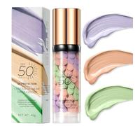 GNHG Base Maquillage,Correcteur De Couleur,Intense Serum Color Correcting,Effet Anti-Âge,Anti-Rougeurs,Illuminateur De Cernes