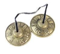 GNHG Cloche tibétaine Tingsha, Cymbales, Méditation Bouddhiste, Yoga, Gong, Cadeau Spirituel,Sweet Sound of Heaven