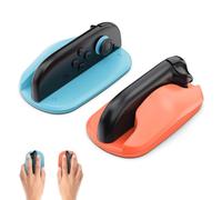 GNHG Lot De 2 Supports Antidérapants Pour Manette For Switch 2,Coque Antidérapante Pour Manette De Jeu,Accessoires De Support De Manette Gauche Et Droite,Bleu Et Orange