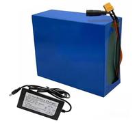 GNIUBBDB Batterie Lithium-ION 36 V 20 Ah pour Vélo Électrique avec Chargeur 42 V 2 A, 10S8P, BMS Intégré pour Moteur 250 W, 300 W, 350 W, 500 W, 750 W XT30 Plug