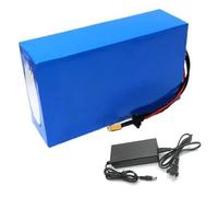 GNIUBBDB Batterie Lithium-ION 52 V 20 Ah pour Vélo Électrique avec Chargeur 58,8 V 2 A, 14S6P, BMS Intégré pour Moteur 250 W, 500 W, 750 W, 1000 W XT60 Plug+SM Plug