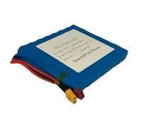 GNIUBBDB Batterie Lithium-ION 60 V 2,2 Ah 16S1P pour vélo électrique avec BMS pour kit Moteur inférieur à 200 W XT60 Plug+T Plug