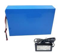 GNIUBBDB Batterie Lithium-ION 60 V 30 Ah pour Vélo Électrique avec Chargeur 67,2 V 2 A, 16S10P, BMS Intégré pour Moteur 250 W, 300 W, 350 W, 500 W, 750 W, 1 000 W, 1 500 W XT90 Plug