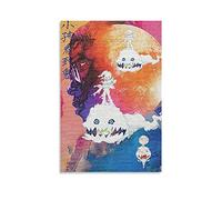 GNKIO Empire Interactive Poster décoratif Kid Cudi Man on The Moon 30 x 45 cm