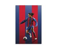 GNKIO Empire Interactive Poster sur toile Motif joueur de football Ronaldinho 4 30 x 45 cm