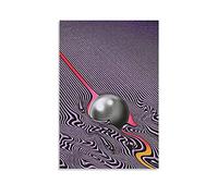 GNKIO Empire Interactive Tame Impala Poster décoratif Motif courrents 30 x 45 cm