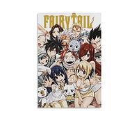 GNKIO Fairy Tail Cadre photo (1) Poster Peinture décorative sur toile Art mural pour salon, chambre à coucher, 30 x 45 cm