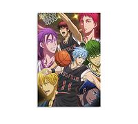 GNKIO Kuroko No Basket Fanart, Décoration Murale, Dessin Animé, Art Esthétique, Jeu de Basketball, (1) Poster Décoratif sur Toile pour Salon, Chambre à Coucher, Peinture 20 x 30 cm