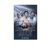 GNKIO Movie Poster Rocky Balboa Poster sur toile Art Poster et mur Art Image Impression moderne Famille Chambre Décor Poster 20 x 30" (50 x 75 cm)