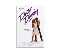 GNKIO Movie Posters Dirty Dancing, Romantic Drama Dance Film sur toile Art mural Décoration de chambre à coucher 50 x 75 cm