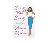 GNKIO Naya Rivera American Singer Sorry Not Sorry Dreams Mistakes and Growing Up Poster décoratif Toile pour salon ou chambre à coucher 20 x 30 cm