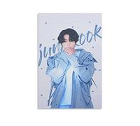 GNKIO Poster BTS Jin, SUGA, j-Hope, RM, Jimin, V, Jung Kook - Impression sur toile et tableau mural pour décoration moderne de chambre à coucher familiale, 40 x 60 cm