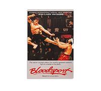 GNKIO Poster décoratif « Bloodsport » de Movie Posters - 50 x 75 cm