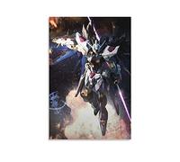 GNKIO Strike Freedom Gundam Poster mural, impression murale, moderne, décoration de chambre à coucher, 30 x 45 cm, sans cadre, format portrait
