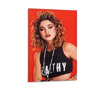GNKIO Young Madonna 80s Poster décoratif sur toile pour salon, chambre à coucher 20 x 30 cm
