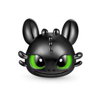 GNOCE Comment Dresser Votre Dragon Édenté Noir Dragon Charm Pendentif En Argent Sterling S925 Pour Bracelet Collier Bijoux Cadeau Pour Femme Et Homme (Toothless)