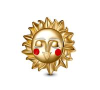 GNOCE Little Goody Two Shoes Pendentif à Breloque Papillon Walpurga bleu 925 perles en Argent Sterling pour les Femmes et Les Filles Cadeau de Bijoux (Soleil de l'après-midi)